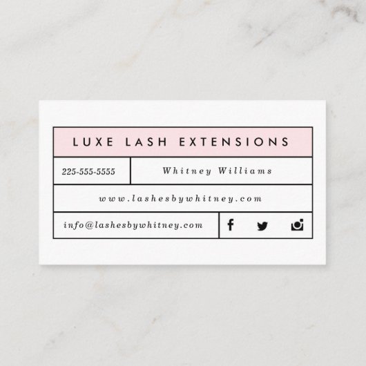 まつモダン毛の延長 名刺 (裏面)