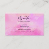 まつ師 名刺 (裏面)