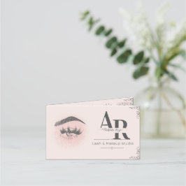 まつ毛の折り畳みロイヤリティカード ロイヤリティカード