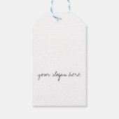 まつ毛まつ毛パーマネントメイクアップアーティストアイラッシュ ギフトタグ (裏面)