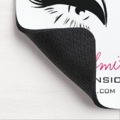 まつ毛まつ毛パーマネントメイクアップアーティストアイラッシュ マウスパッド (コーナー)