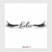 まつ毛まつ眉メイクアップアイロゴタイプ シール (シート)