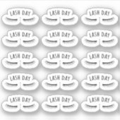 まつ毛アポイントメント美しいサロンブホプランナー シール (正面)