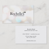 まつ毛エクステンションサロンパステル《写真》ぼけ味 名刺 (正面/裏面)