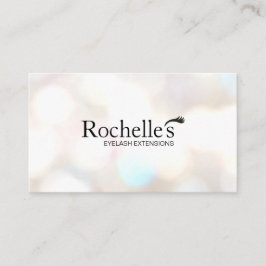 まつ毛エクステンションサロンパステル《写真》ぼけ味 名刺