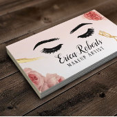 まつ毛エクステンションヴィンテージフローラまつ毛サロン 名刺