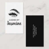 まつ毛エクステンション美しいサロンスパ 名刺 (正面/裏面)