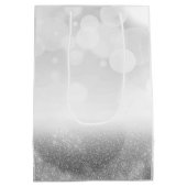 まつ毛エクステンション銀美しい好意 ミディアムペーパーバッグ (裏面)