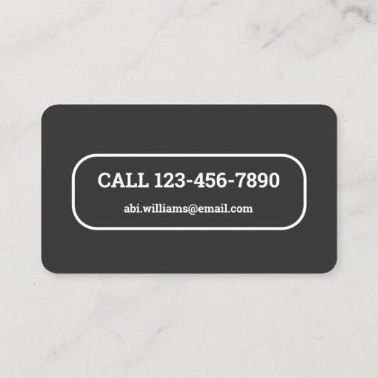 まつ毛エクステンション 名刺 (裏面)