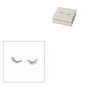 まつ毛スタンプ ラバースタンプ (押印)