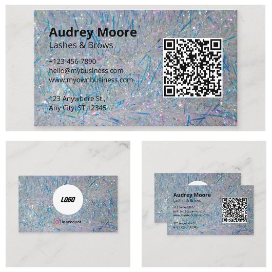 まつ毛ブローズラッシュテック 名刺