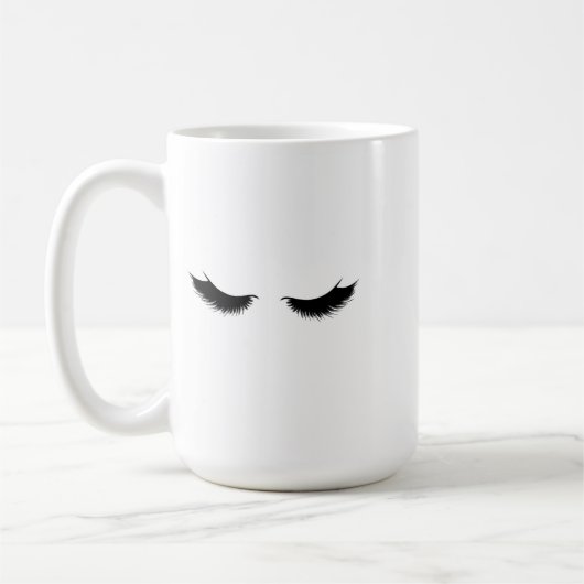 まつ毛マグ コーヒーマグカップ (左)