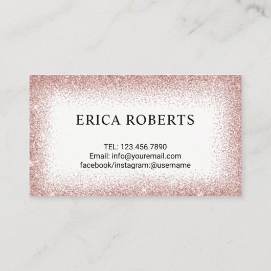 まつ毛メイクアップアーティスト長まつ毛エクステンション 名刺 (裏面)