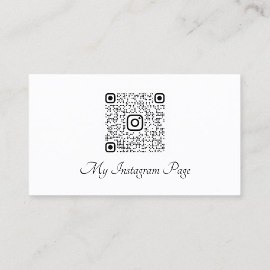 まつ毛メイクアップマイクロブレードロゴQrコードレインボー 名刺 (裏面)