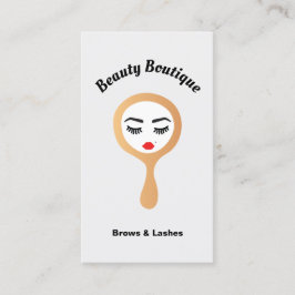 まつ毛ラッシュエクステンション&ブロウティンスレッド 名刺