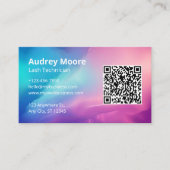 まつ毛ラッシュテック 名刺 (正面)