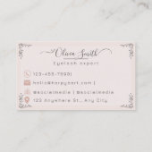 まつ毛名刺 名刺 (裏面)