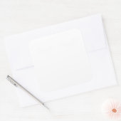 まつ毛簡単と愛されるコスチューム スクエアシール (封筒)