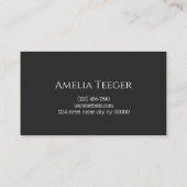 まつ毛&まつ毛マイクロブラディング、まつ毛エクステンション 名刺 (裏面)