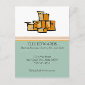 まとまった動きの発表 案内ポストカード (正面)