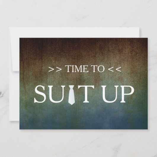 まとめる時間 招待状 (正面)