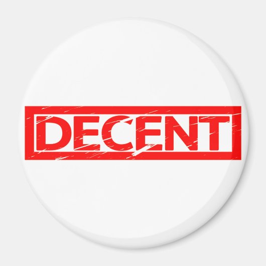 まともな切手 マグネット (正面)