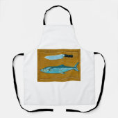 まな板のサバ エプロン (正面)