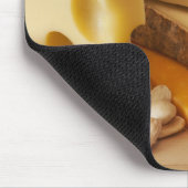 まな板の様々なチーズ マウスパッド (コーナー)