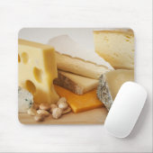 まな板の様々なチーズ マウスパッド (マウス)