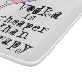 まな板、ウォッカはセラピーのバーより安いです カッティングボード (角)