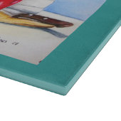 まな絵画い板の上の静物野菜 カッティングボード (角)