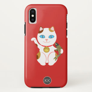 まねきねこ ラッキーキャット iPhone X ケース