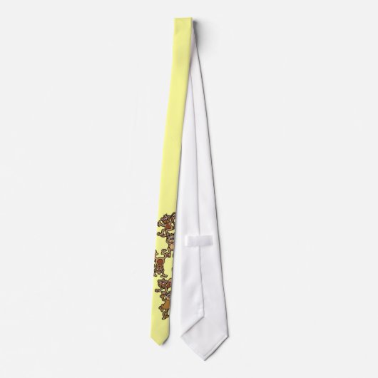 まねて下さい ネクタイ (裏面)