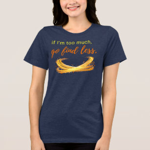 まはっきりしたた？残念だ トライブレンドＴシャツ