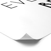 まばたきですべてを良くする ポスター (角)