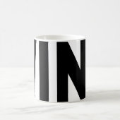 まばたきの単語のマグ コーヒーマグカップ (中央)