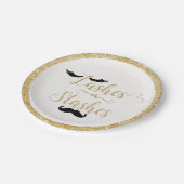 まばたきやむちジェンダーが赤ちゃんのシャワーを明らかにする ペーパープレート (アングル)