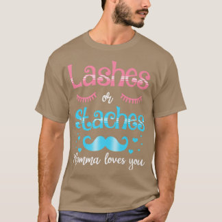 まばたきやスタッシュママ愛する性別 Tシャツ