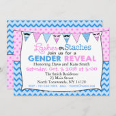 まばたきやスタッチジェンダーによる招待の公開 招待状 (正面/裏面)