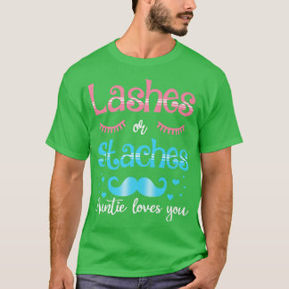 まばたきやスティッシュAuntie愛する性別を明かす Tシャツ