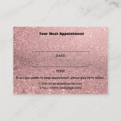 まばたきアポイントメント名刺 名刺 (裏面)