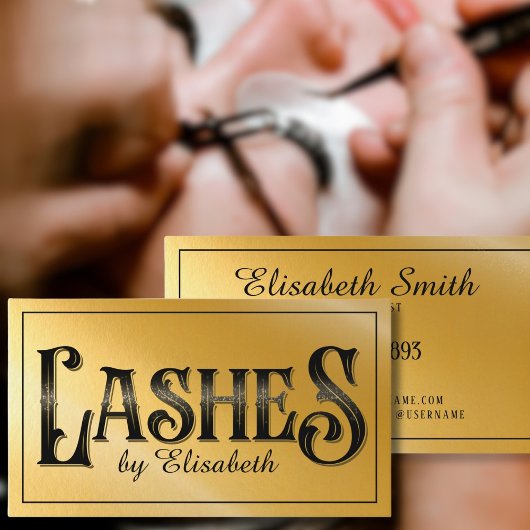 まばたきタイポグラフィ 名刺