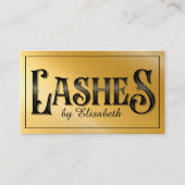 まばたきタイポグラフィ 名刺 (正面)