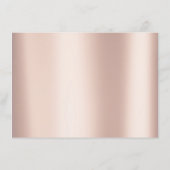 まばたきバラ金ゴールドピンクメイクアップ証明書ギフトスパ (裏面)