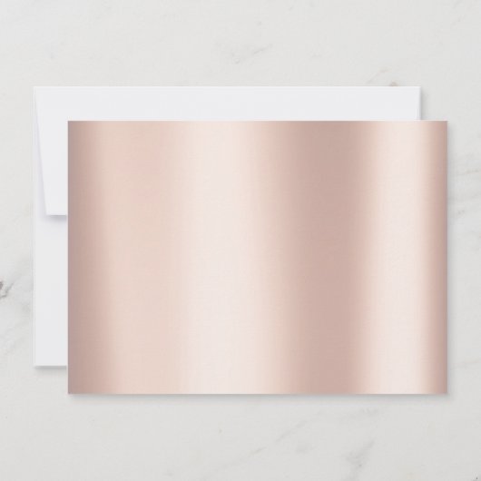 まばたきバラ金ゴールドピンクメイクアップ証明書ギフトスパ (裏面)