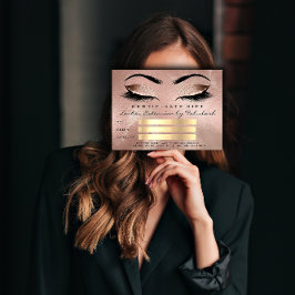 まばたきバラ金ゴールドメイクアップアーティスト証明書ギフト