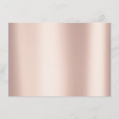 まばたきピンクのローズグレーのメイクアップ証明書ギフト (裏面)