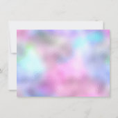 まばたき延長メイクアップ証明書ギフトブルーピンク (裏面)