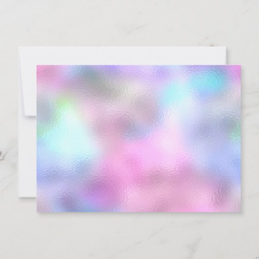 まばたき延長メイクアップ証明書ギフトブルーピンク (裏面)