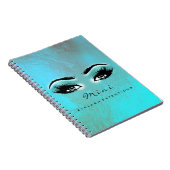 まばたき拡張アイメイクアップアーティスト海ブラウンズ ノートブック (右側)